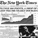 stock market crashes